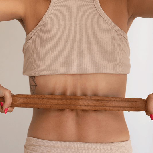 Wooden Lymphatic Massage Stick – Body Sculpting & Massage Tool