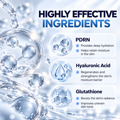 Hyaluronic PDRN Orb Serum – Hyaluronic Acid, Niacinamide & Glutathione – 20 g