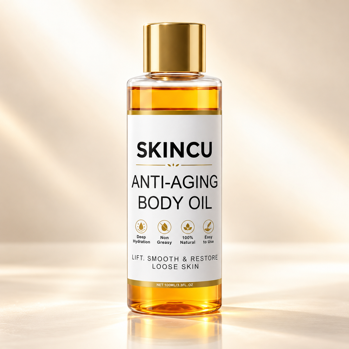 Skin Tightening Body Oil – Firming & Hydrating Oil for Crepey Skin