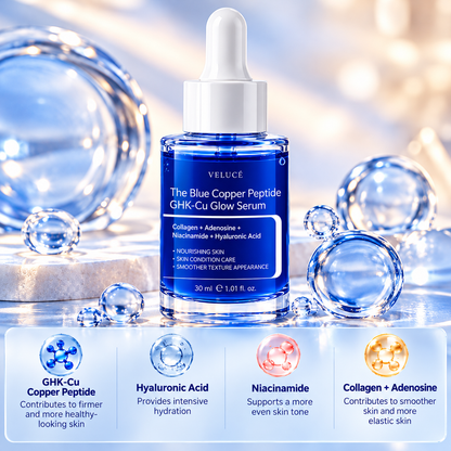Hyaluronic Acid, Niacinamide & Collagen Facial Serum – Firming, Smoothing & Radiance – 30 ml