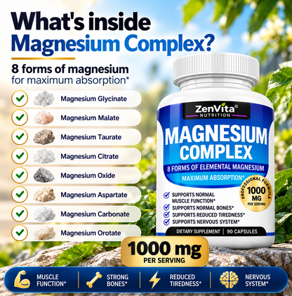 Magnesium Complex 8-in-1  – 90 Capsules
