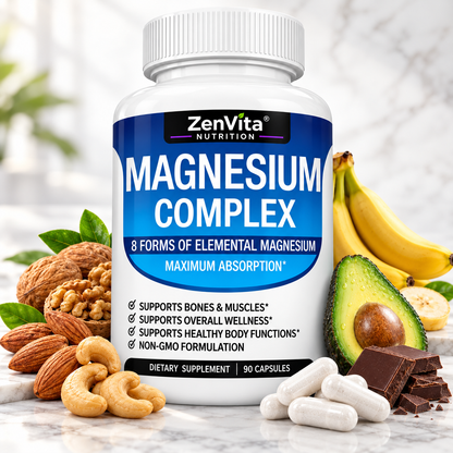 Magnesium Complex 8-in-1  – 90 Capsules