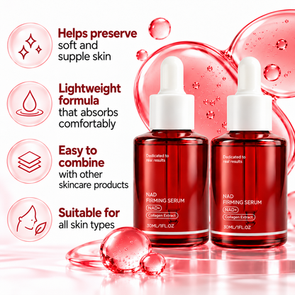 NAD Firming Serum with Collagen – Moisturizing & Tightening Facial Serum 30 ml