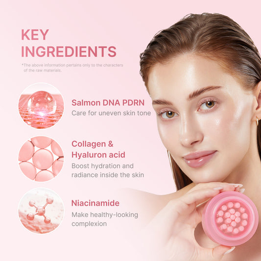 PDRN Pink Collagen Capsule Cream – Salmon DNA, Niacinamide & Hyaluronic Acid Face Moisturizer