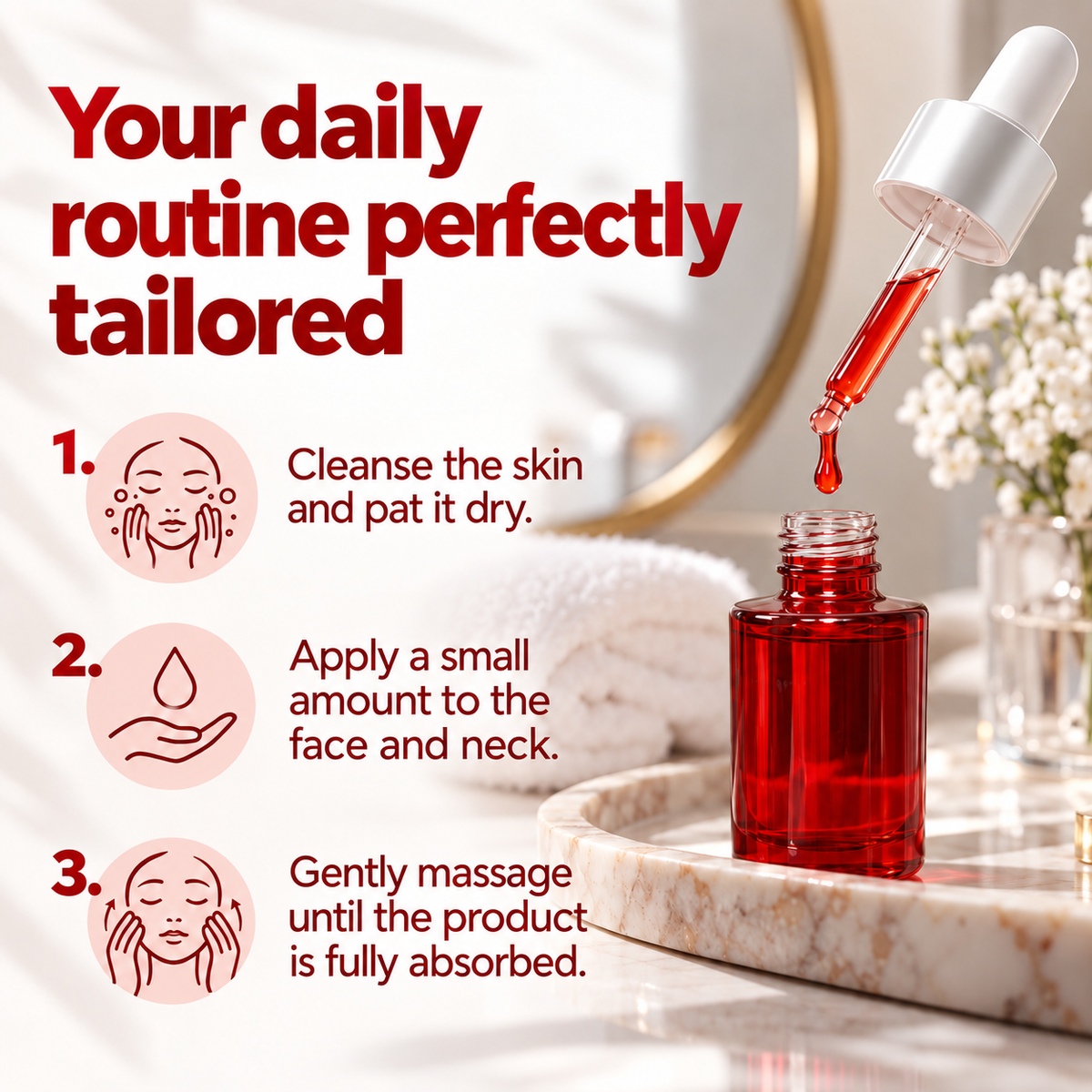 NAD Firming Serum with Collagen – Moisturizing & Tightening Facial Serum 30 ml