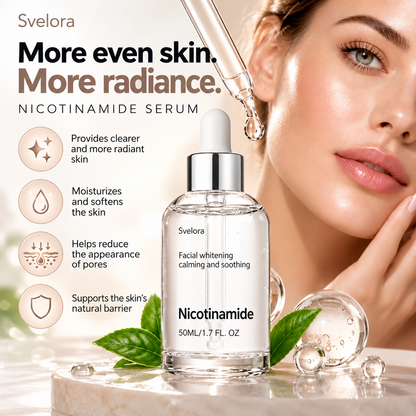 Nicotinamide Brightening Serum – For Clearer, Smoother & Hydrated Skin – 50 ml
