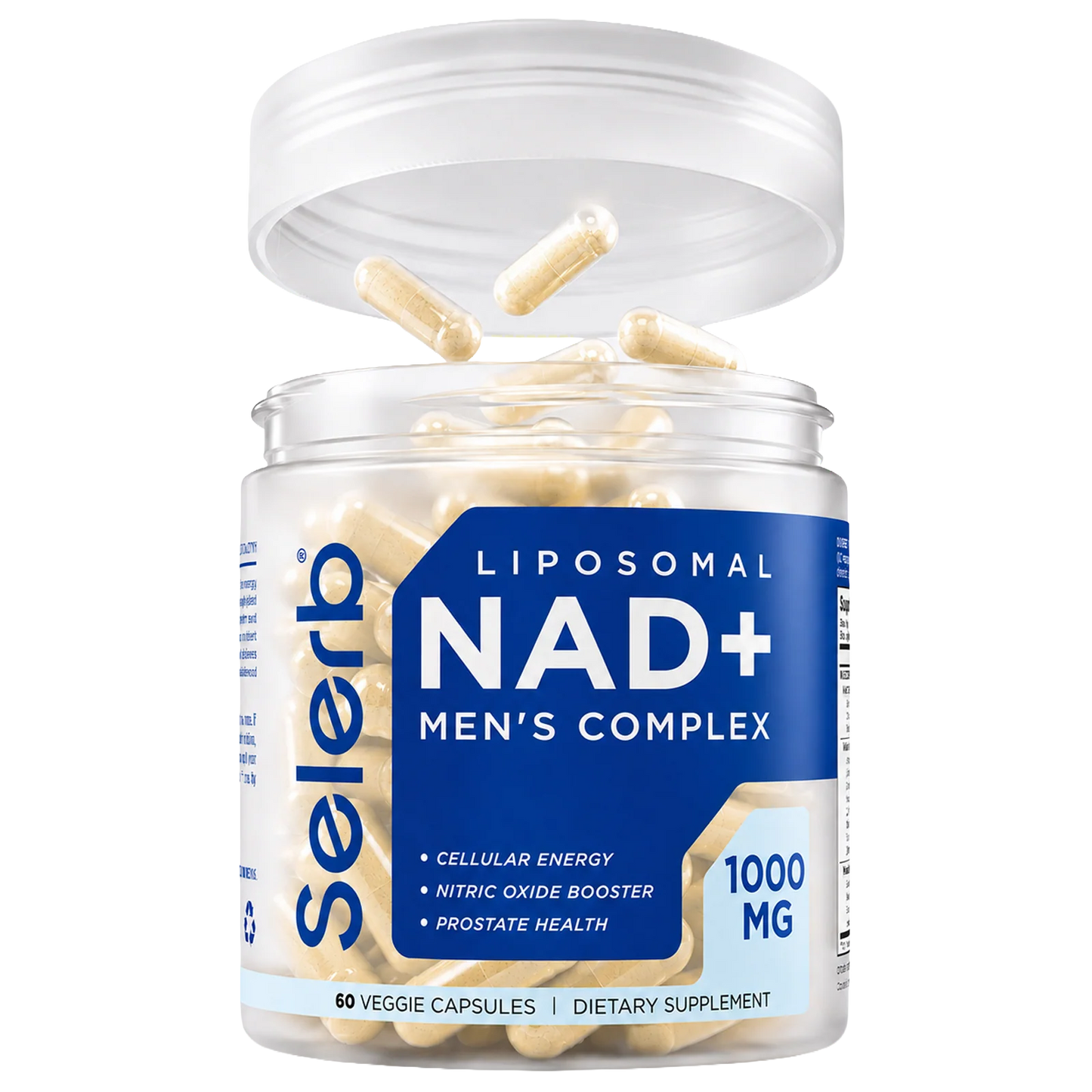 NAD+ for Men – Daily Wellness & Vitality Support Capsules