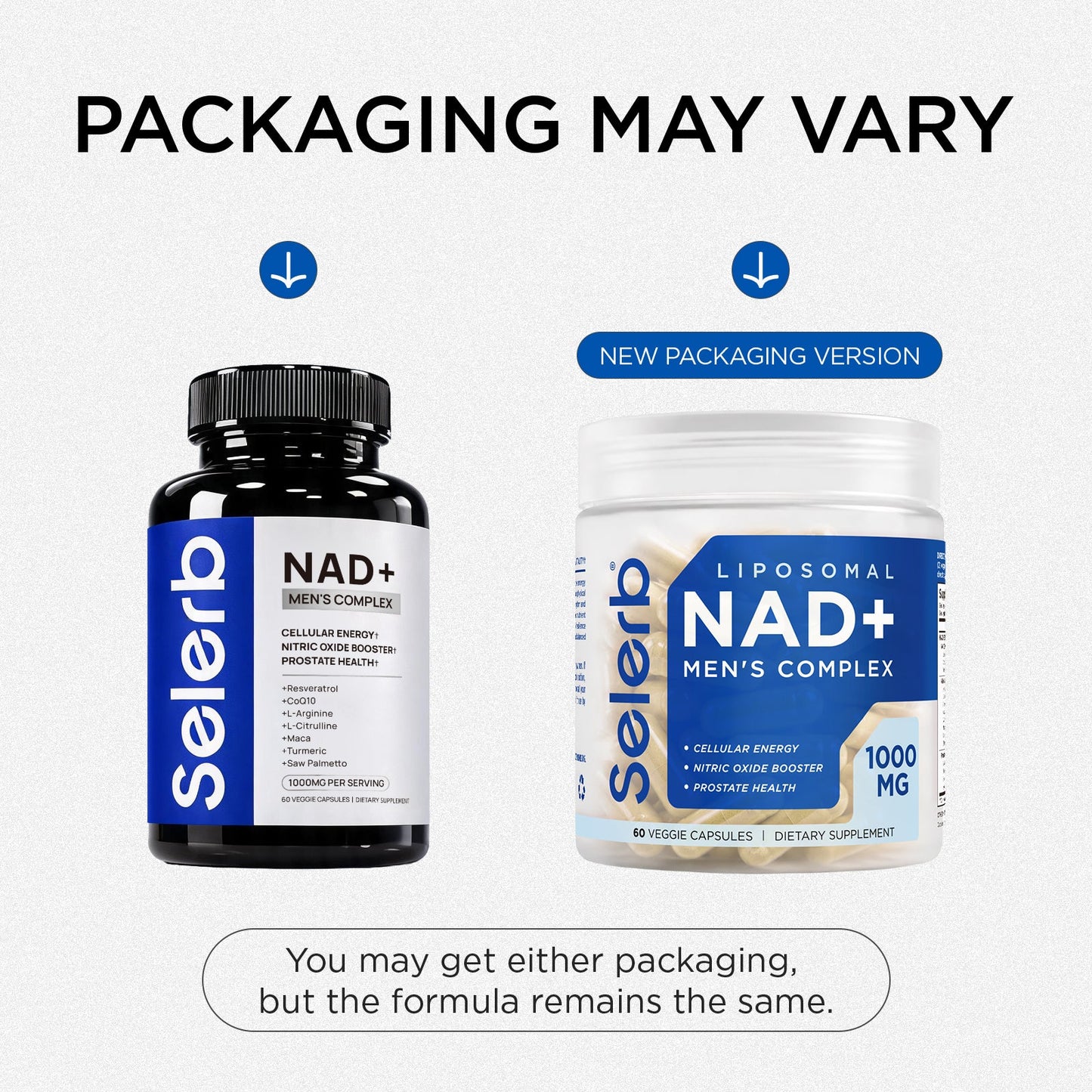 NAD+ for Men – Daily Wellness & Vitality Support Capsules