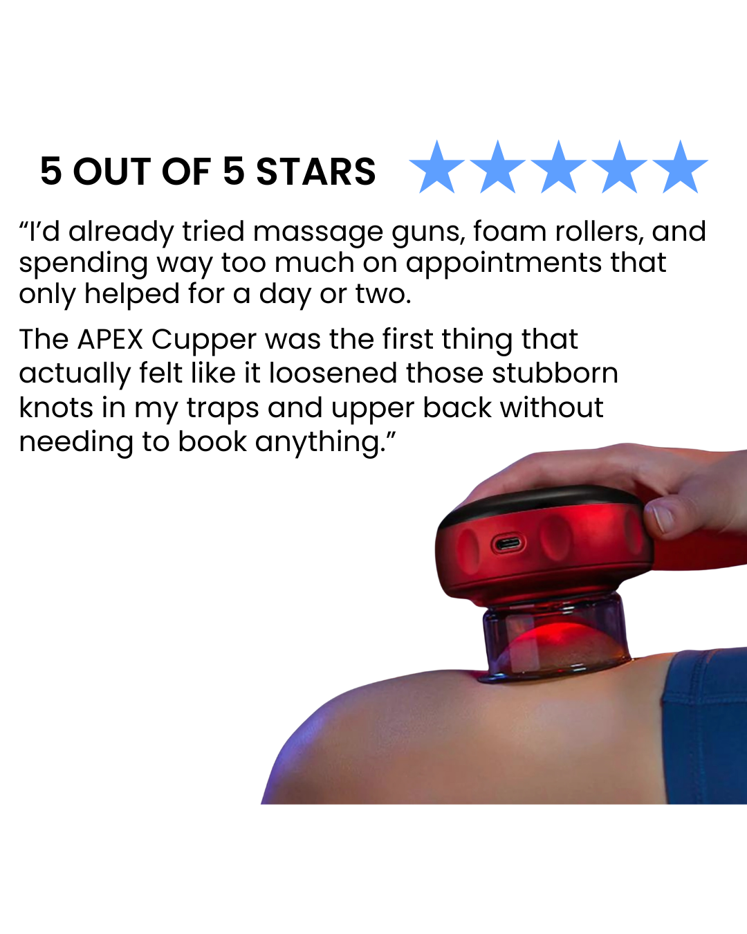 ThermaLift™ Recovery Cupping Device