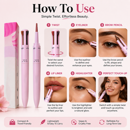BeautyCraft™ Glam-On-The-Go Makeup Wand