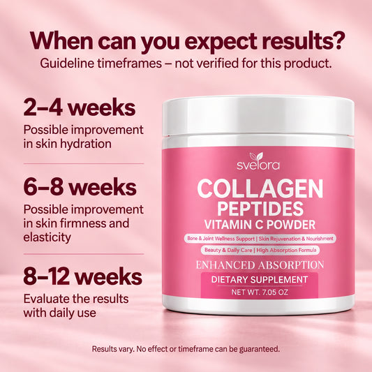 Collagen Peptides with Vitamin C – Powder Supplement 200g