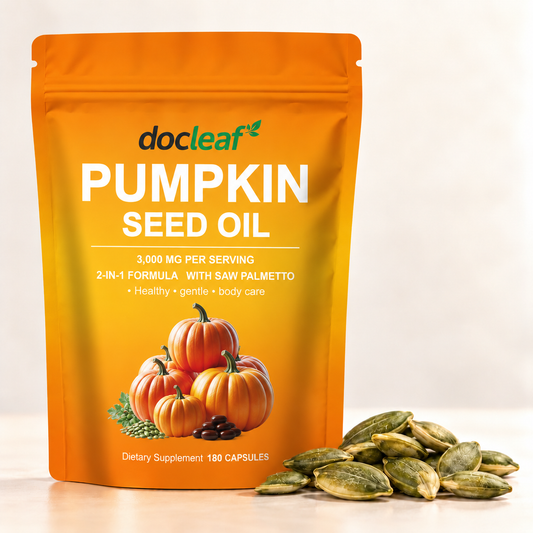 Pumpkin Seed Oil 3000 mg with Saw Palmetto 300 mg – 180 Softgels