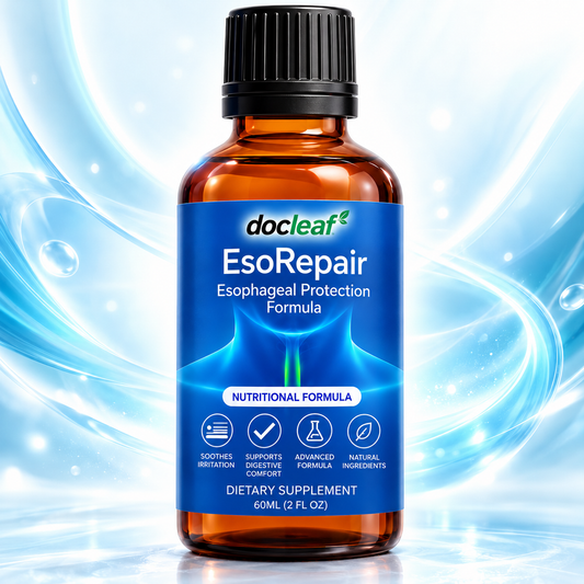 DocLeaf  EsoRepair Esophageal Support Liquid Supplement 60ml – Digestive Comfort Formula