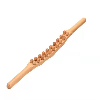 Wooden Lymphatic Massage Therapy Stick