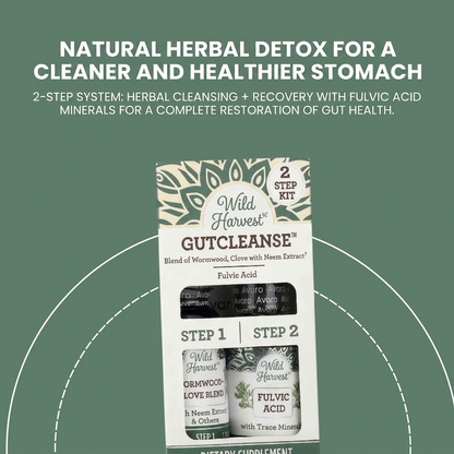 WildHarvest 2-Step Colon Cleanse – a natural herbal formula that supports a cleaner, healthier, and more balanced colon health