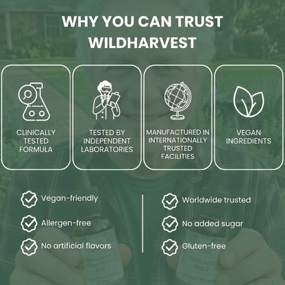 WildHarvest 2-Step Colon Cleanse – a natural herbal formula that supports a cleaner, healthier, and more balanced colon health