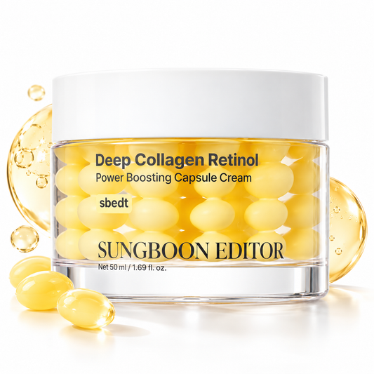 Deep Collagen Retinol Capsule Cream – Collagen, Retinol & Hyaluronic Acid – 50 ml