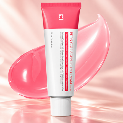 PDRN Collagen Jelly Cream – Moisturising Face Cream with 7 Types of Collagen – 50 ml
