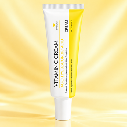 Vitamin C Face Cream with 3-O-Ethyl Ascorbic Acid – For a More Even Skin Tone & Radiance – 30 g