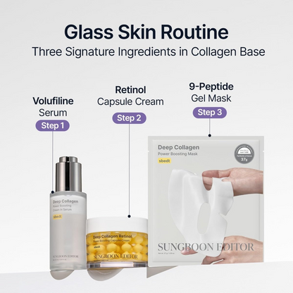 Sungboon Editor™ Deep Collagen Power Boosting Cream in Serum
