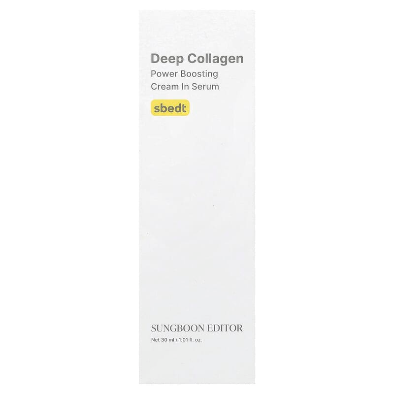 Sungboon Editor™ Deep Collagen Power Boosting Cream in Serum