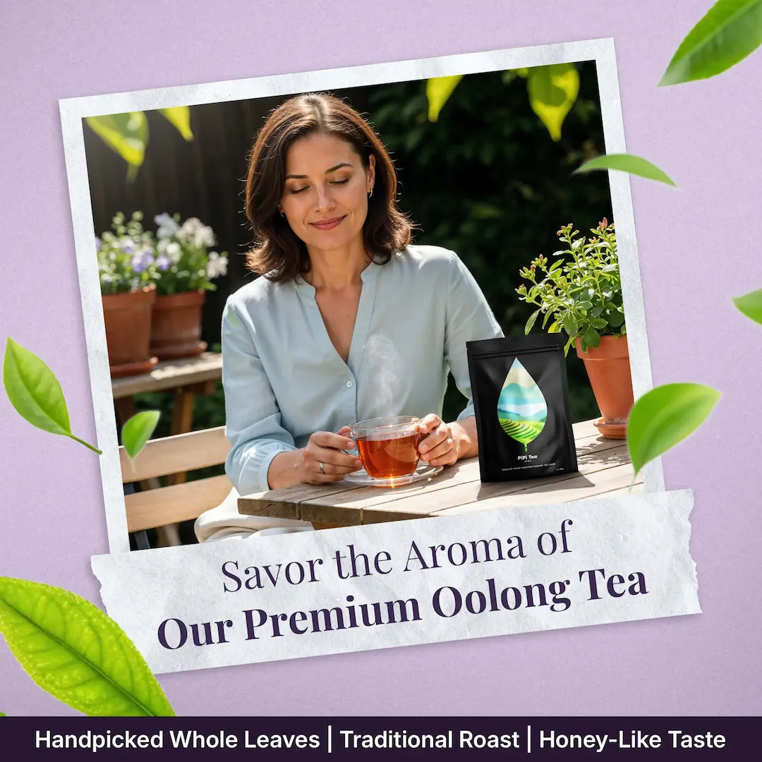 PiPi Tea - Supports Adiponectin To Help Lower Cholesterol Levels Naturally