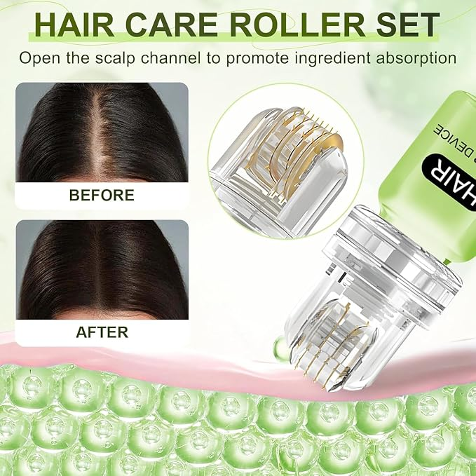 Microneedle Hair Growth Treatment Kit – Scalp Serum for Thinning Hair | Follicore™