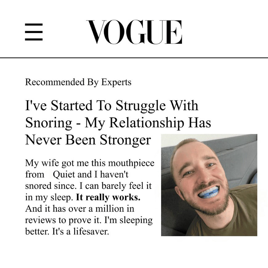 Anti-Snoring Mouthpiece | Adjustable Sleep Guard for Quieter Nights