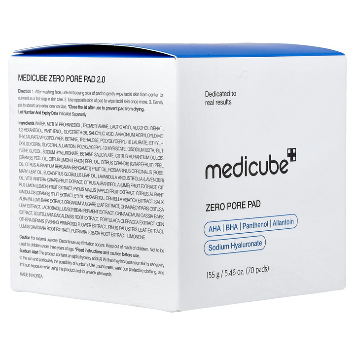Medicube™ Zero Pore Toner Pads