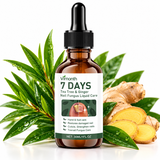Nail Care with Tea Tree & Ginger – Nourishing Nail Oil for Hands and Feet – 30 ml