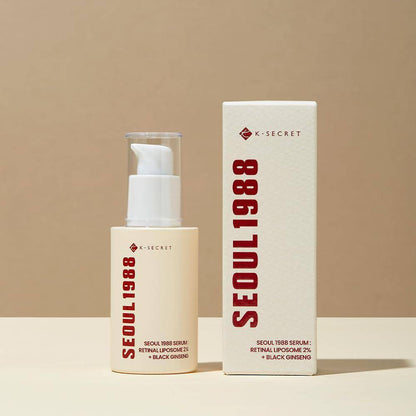 K-SECRET SEOUL 1988 Serum: Retinal Liposome 2% + Black Ginseng (30ml)