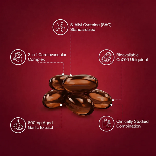 VitalCore Aged Odorless Garlic + CoQ10