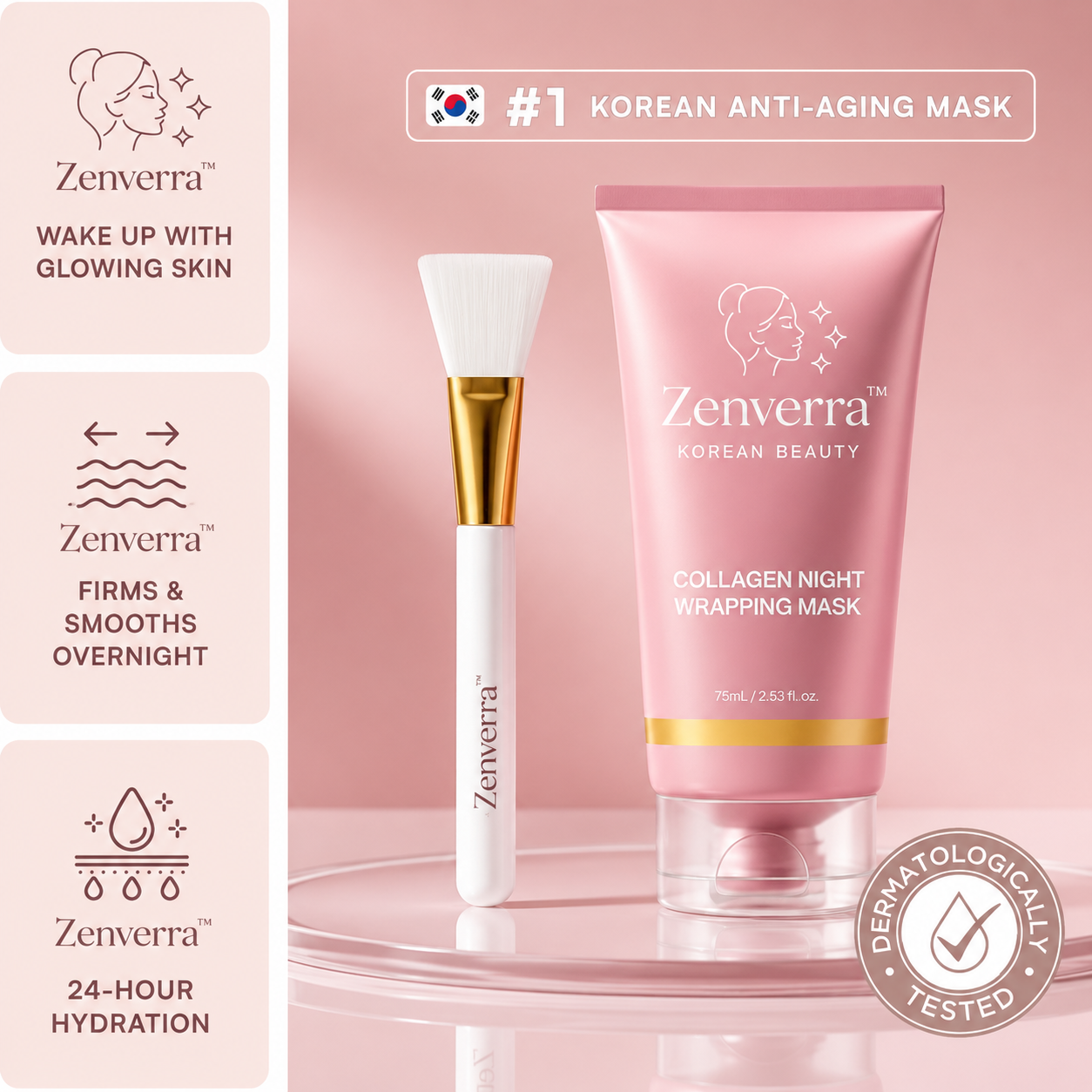 Zenverra™ Collagen Night Wrapping Mask