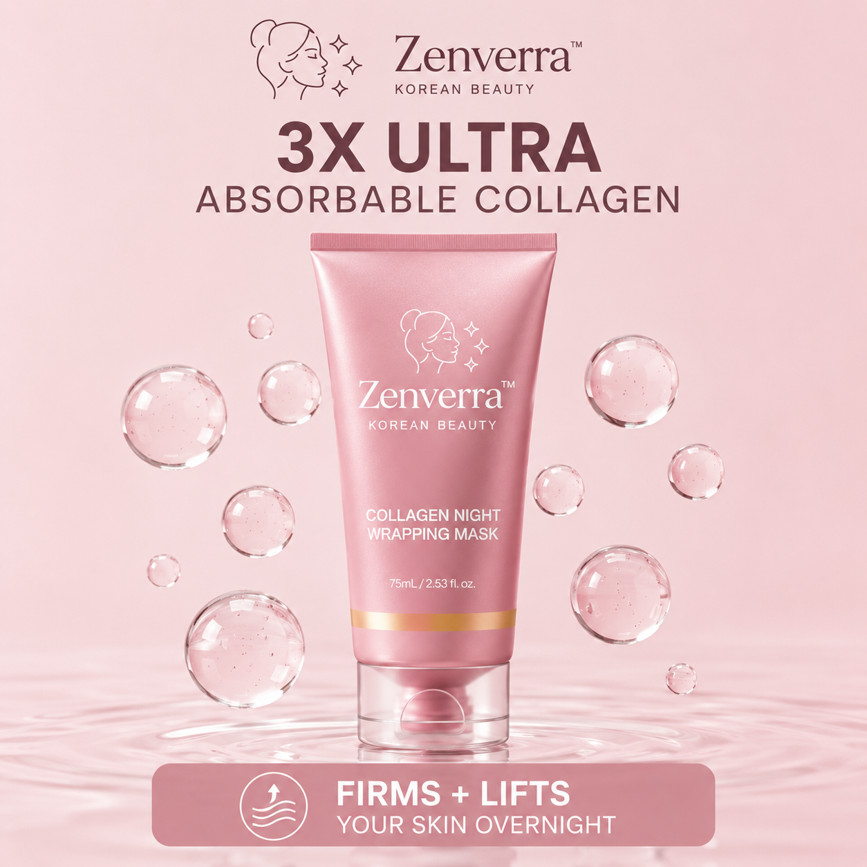 Zenverra™ Collagen Night Wrapping Mask
