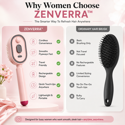 SmoothEase™ Rechargeable Ionic Hair Brush